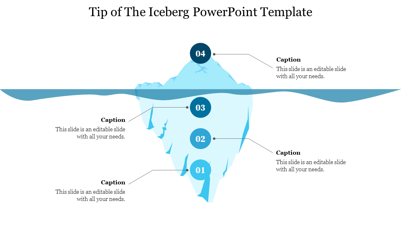 Tip of The Iceberg PowerPoint Template